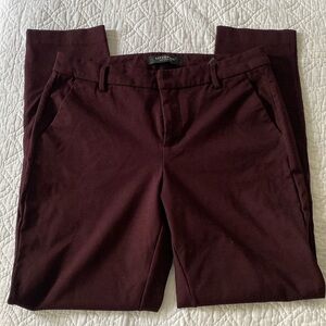 Liverpool Los Angeles burgundy dress pants